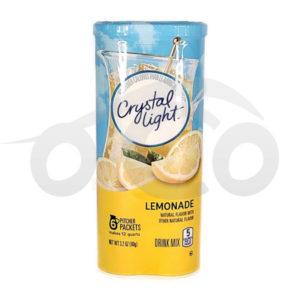 JUGO CONCENTRADO CRYSTAL LIGHT SOBRE x 6 (LEMONADE) (90 Gr)