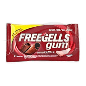 CHICLE FREEGELLS (CANELA) (8 Gr. x 15)