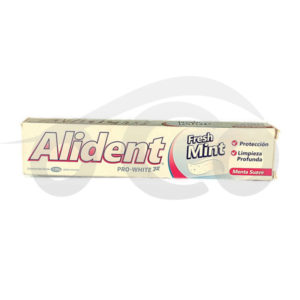 CREMA DENTAL ALIDENT (FRESH MINT / MENTA SUAVE) (100 Gr x 12)