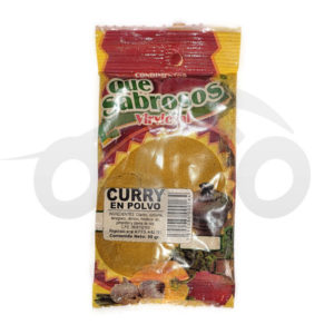 CURRY EN POLVO QUE SABROSOS (30 Gr x 24)