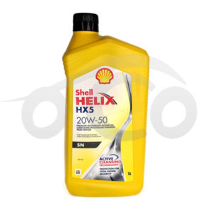 SHELL HELIX MINERAL ACEITE DE MOTOR AMARILLO HX5 20w-50 (LITRO)
