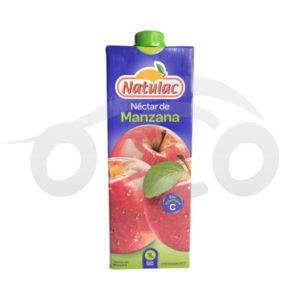 JUGO NECTAR NATULAC LARGA DURACION (MANZANA) (1 Ltr x 12)