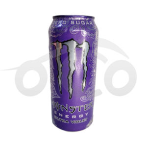 BEBIDA ENERGIZANTE MONSTER (SUGAR FREE / ULTRA VIOLET / MORA) (473 Ml x 24)