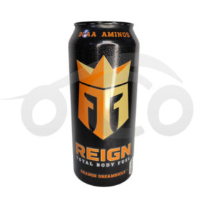 BEBIDA ENERGIZANTE REIGN (0 SUGAR ORANGE DREAMSICLE / SUEÑO NARANJA) (473 Ml x 24)