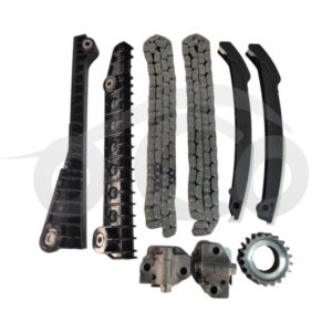 KIT (9 PIEZA) CADENA TIEMPO FORD TRITON / F-350 5.4 1997-2009 / FORTALEZA F-150 / F-250 5.4 1997-2009 / EXPEDITION 5.4 1997-2014 / EXCURSION 5.4 1997-2008 / ECONOLINE 5.4 1997-2014 / FX-4 2004-UP (SIN ENGRANAJE DE LEVA) (16 / 24 VALVULA) (TENSOR HIERRO)