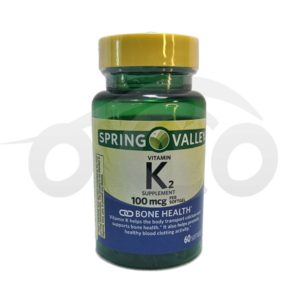 VITAMINA K2 SPRING VALLEY 100 mcg (60 CAPSULAS)