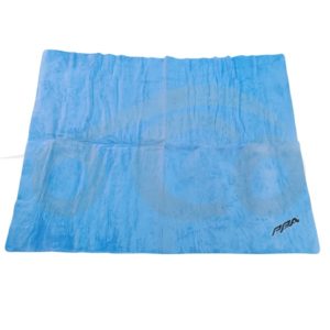 CUERO ABSORBENTE SINTETICO AZUL PEQUEÑO (43cmx32cm)