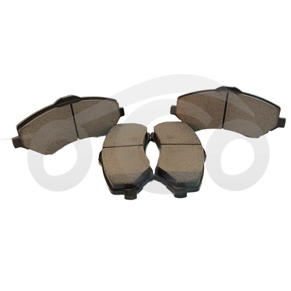 PASTILLA FRENO DELANTERA CHEROKEE LIBERTY KK 2007-2017 / WRANGLER / RUBICON 2007-2020 / GRAND CARAVAN 2005-2016 / JOURNEY 2009-2013 / VOLKSWAGEN ROUTAN 2009-2012 (CERAMICA)