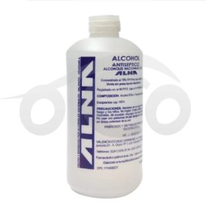 ALCOHOL ANTISEPTICO ALNA (70% CONCENTRADO) (500 Ml x 24)