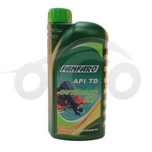 FANFARO FULL SINTETICO ACEITE DE MOTOR (ENFRIAMIENTO POR AGUA) FUERA DE BORDA API TD / NMMA TC-W3 (LITRO)