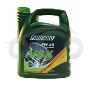 FANFARO FULL SINTETICO ACEITE DE MOTOR API SN / CH-4 VSX 5w-40 (GALON / 4 LITRO)