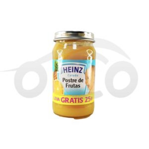 COMPOTA HEINZ (POSTRES DE FRUTAS) (186 Gr x 24)