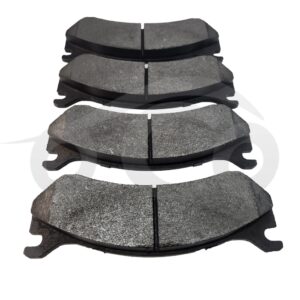 PASTILLA FRENO DELANTERA CHEYENNE / SILVERADO / GRAND BLAZER Z-71 / AVALANCHE 1999-2005 / VANS EXPRESS CARGO 2003-2014 / TRASERA CHEYENNE C-3500 2004-2010 (1 EJE) / HUMMER H2 2003-2009 (CERAMICA)