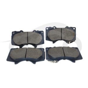 PASTILLA FRENO DELANTERA 4RUNNER / TACOMA / FJ LAND CRUISER 2003-2021 / HILUX 4.0 2006-UP / KAVAK / FORTUNER / SEQUOIA 2001-2007 (GRANDE) (CERAMICA)