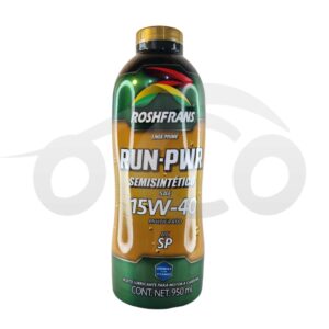 ROSHFRANS RUN PWR SEMI SINTETICO ACEITE PARA MOTOR GASOLINA API SP 15w-40 (950ml)