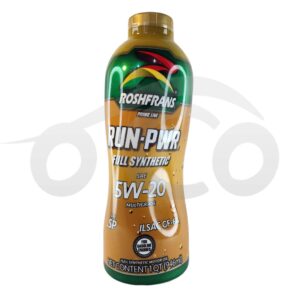 ROSHFRANS RUN PWR FULL SINTETICO ACEITE PARA MOTOR GASOLINA API SP 5w-20 / DIESEL ILSAC GF-6A (950ml)