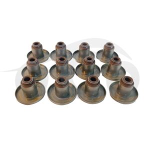 GOMA (JUEGO 12 PIEZA) VALVULA SAMURAI / MACHITO / MACHARRO / HEMBRITA / LAND CRUISER 3F 1988-1992 (TIPO SOMBRERO)