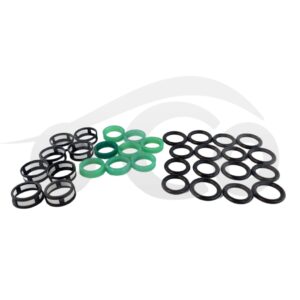 KIT INYECTORES (ORING / MICRO FILTRO) (JUEGO 8 INYECTOR) CHEYENNE / SILVERADO / GRAND BLAZER VORTEC 5.7 1996-1999 / C-3500 VORTEC 5.7 1997-2003