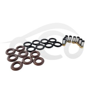 KIT INYECTORES (ORING / MICRO FILTRO) (JUEGO 8 INYECTOR) CHEYENNE / SILVERADO 5.3 / AVALANCHE / GRAND BLAZER Z-71 / TRAILBLAZER V8 5.3 / TAHOE / HUMMER 5.3 1999-2017