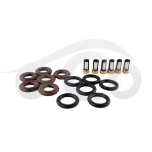 KIT INYECTORES (ORING / MICRO FILTRO) (JUEGO 6 INYECTOR) TRAILBLAZER 4.2 / COLORADO