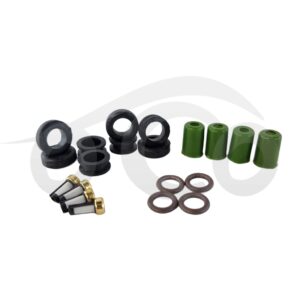 KIT INYECTORES (ORING / MICRO FILTRO) (JUEGO 4 INYECTOR) MITSUBISHI PANEL L-300 FI 2.0 / 2.4 / PICK-UP L-200 FI
