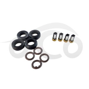 KIT INYECTORES (ORING / MICRO FILTRO) (JUEGO 4 INYECTOR) COROLLA 2003-2013 / YARIS / FORTUNER / HILUX / KAVAK / TERIOS / CAMRY / CELICA / JIMMY /  SWIFT / STEEM / PASEO / TERCEL